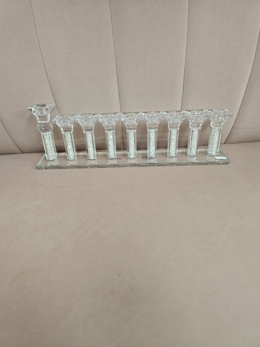 Hanukkah menorah Crystal