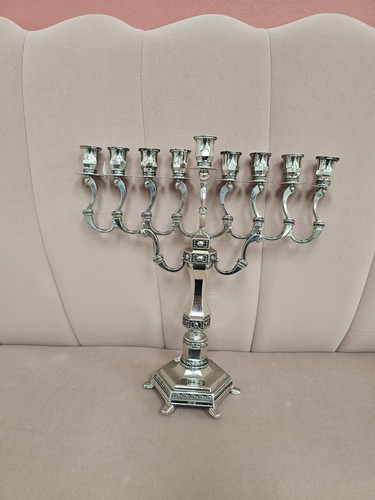 Hanukkah Menorah Metal - photo 2