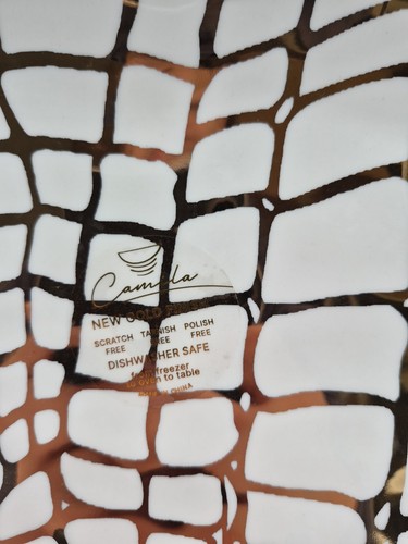 New Finish Golden Rectangle Plate - photo 3