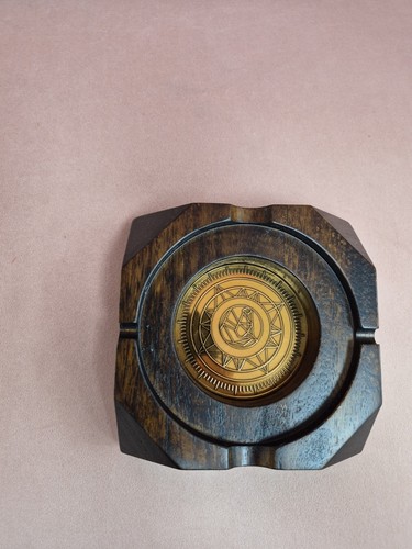 Wood cigar and cigarette ashtray - photo 4