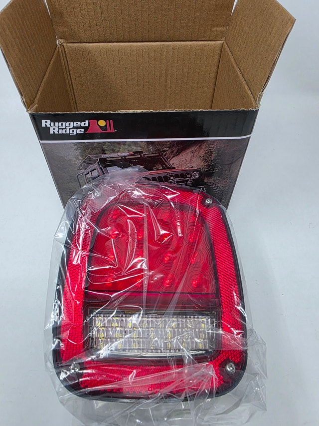 Rugged Ridge LED Tail Light (Driver Side) Jeep CJ YJ TJ