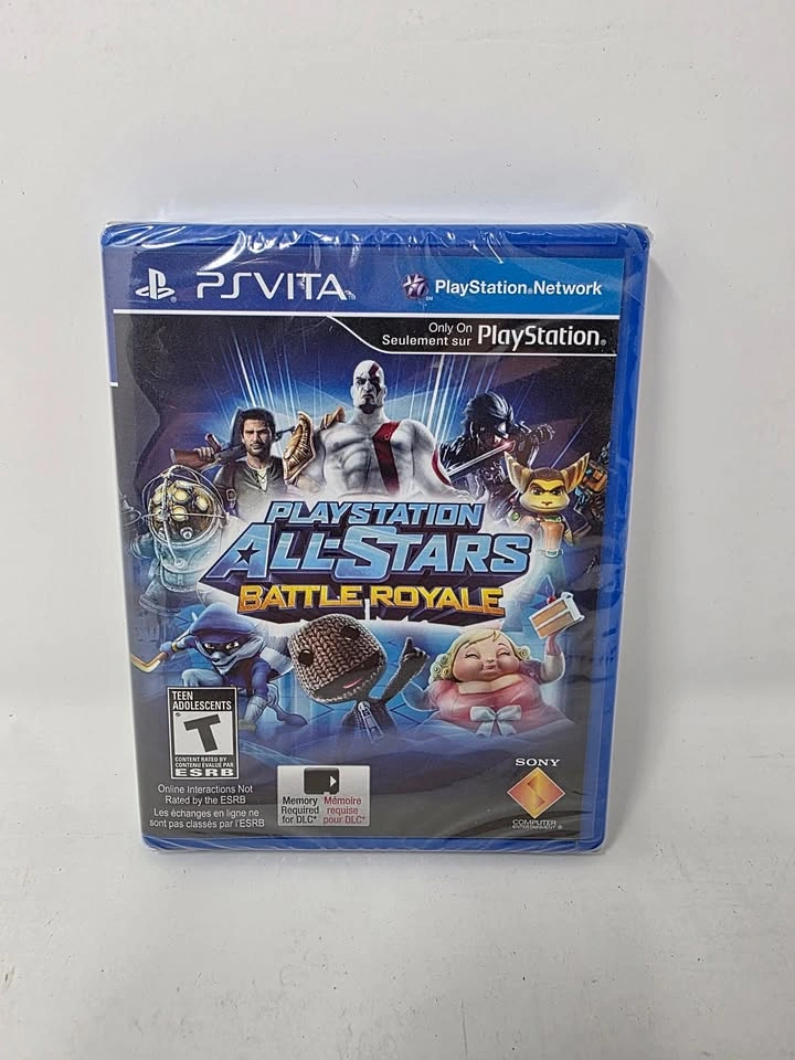 PlayStation All-Stars Battle Royale PS Vita New Factory Sealed