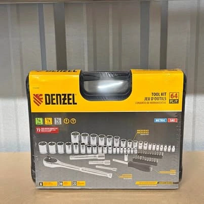 Denzel 64-Piece Tool Kit