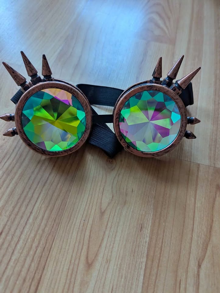 Steam PUNK googles & Luzzo Scary Bear Mask