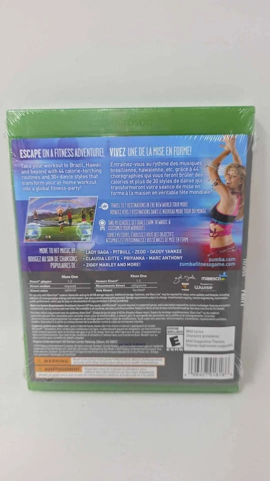 Zumba World Party Xbox One Factory Sealed New - photo 2
