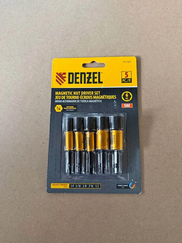 Denzel Magnetic Nut Driver Set