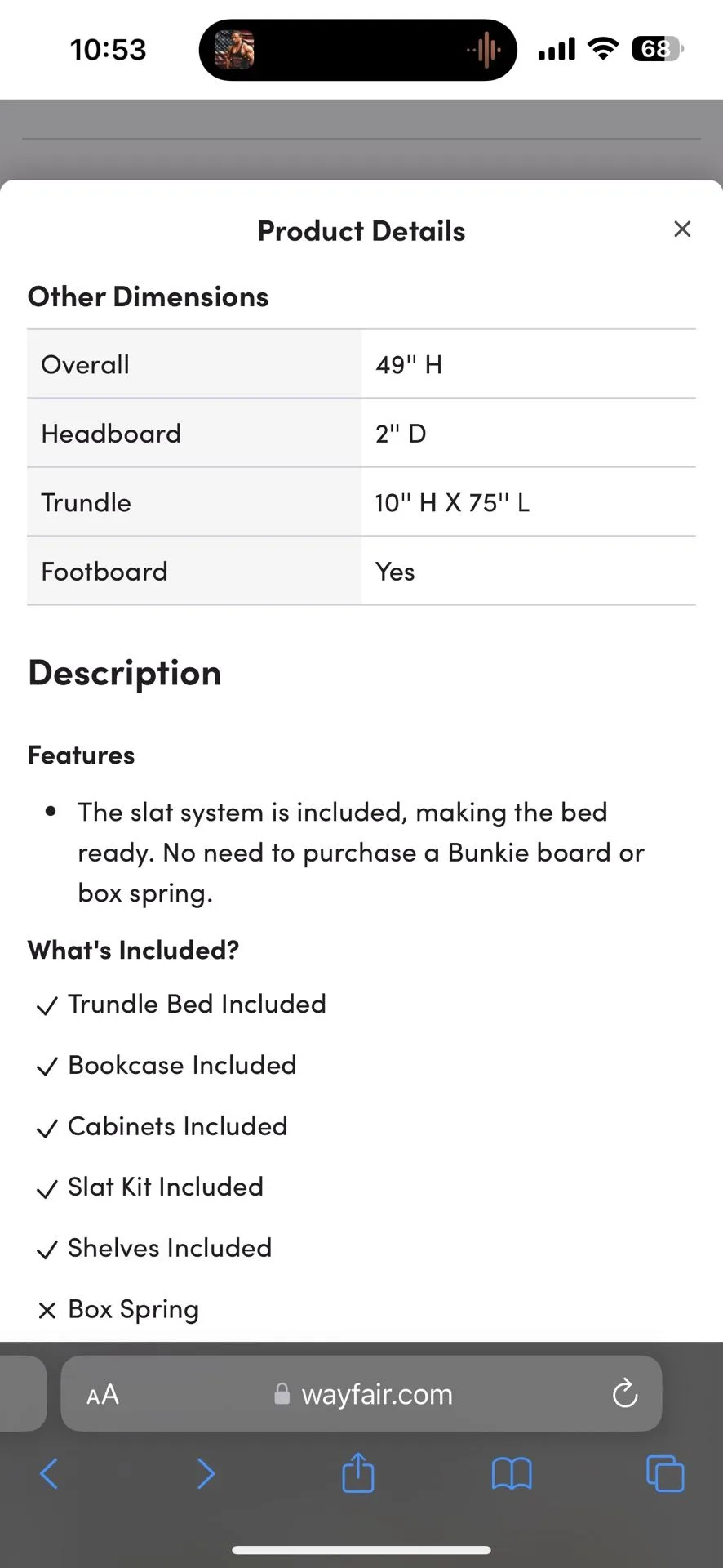 Beckford Daybed with Bookcase & Mattress image indicator(7)