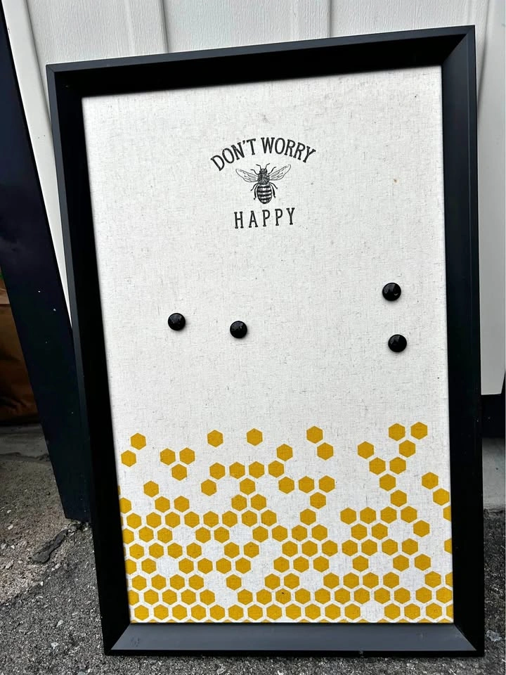 Magnetic Board with a bee theme