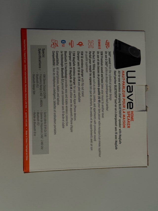 Bluetooth speaker/ wireless phone charger - photo 2