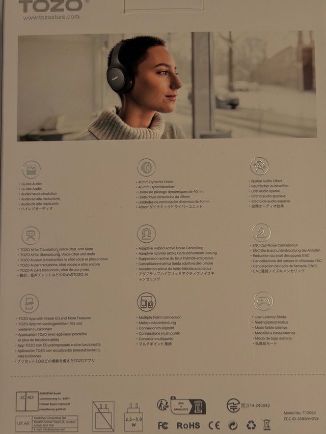Tozo headphones - photo 3