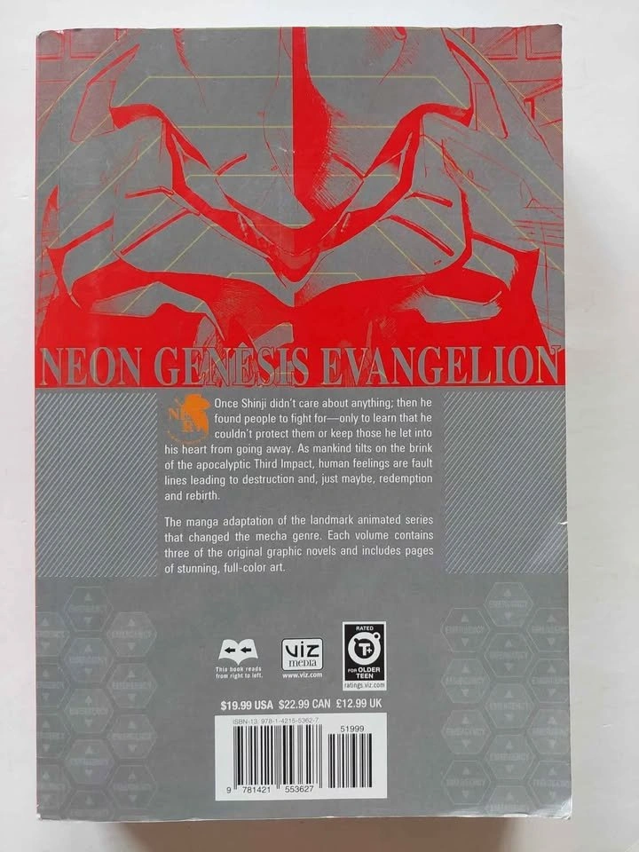 Neon Genesis Evangelion 3-in-1 Vol. 3 - Paperback Book - photo 3