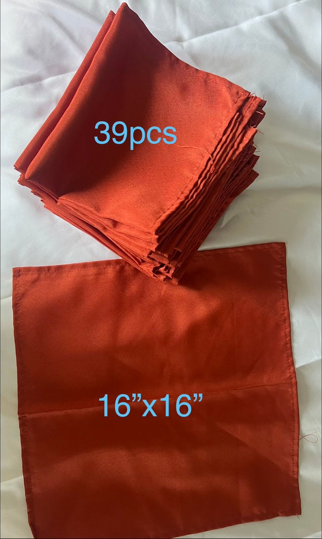 NAPKINS ( orange ) - photo 2