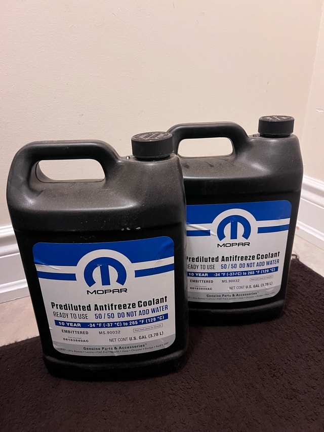 NEW MOPAR ANTIFREEZE