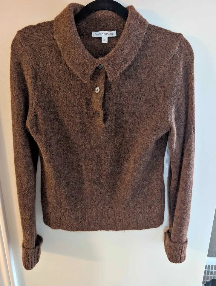 Banana Republic Alpaca Sweater polo