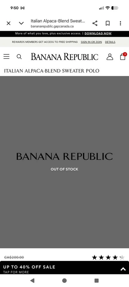 Banana Republic Alpaca Sweater polo - photo 4