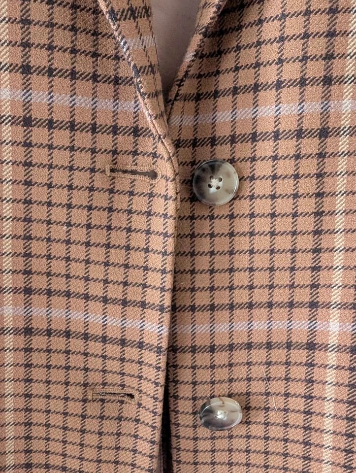 Wilfred Camel plaid Blazer - photo 3