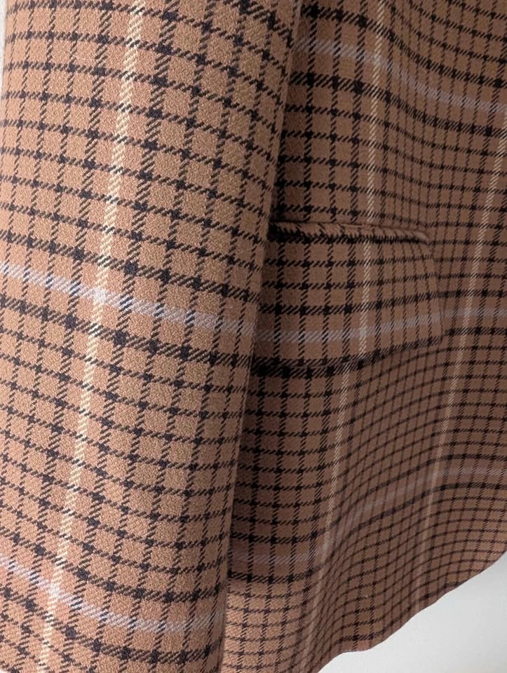 Wilfred Camel plaid Blazer - photo 4