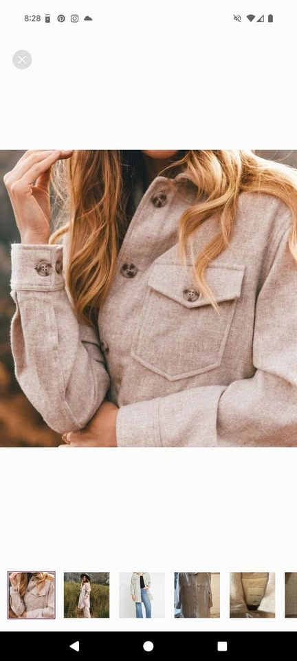 Gentle Fawn shirt jacket - photo 4