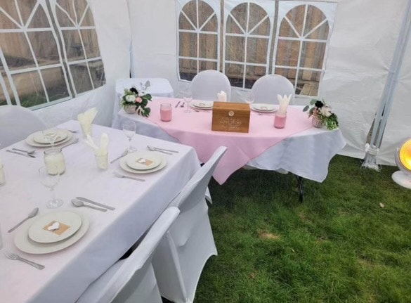 wedding head table