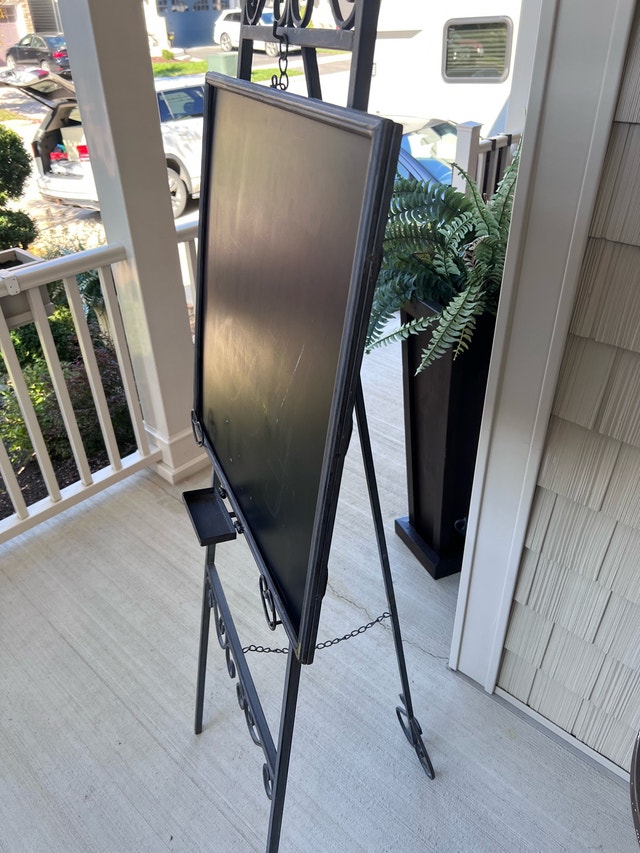 EASEL CHALK BOARD - photo 4