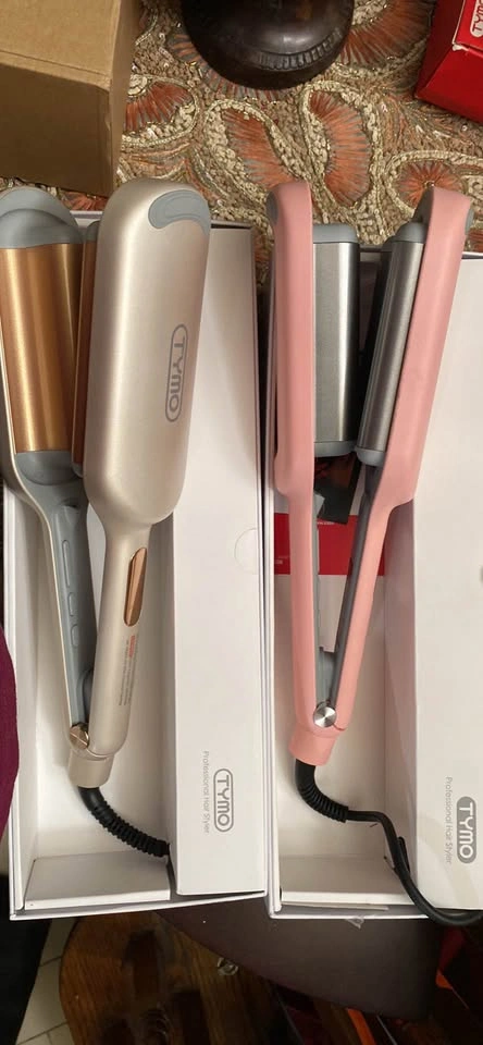 2 piece Tymo Wave Curling Iron Bronze, New, Open Box - photo 3