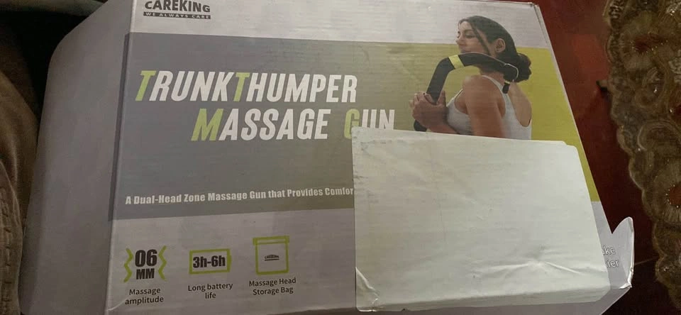 CAREKING TrunkThumper 3-in-1 Deep Tissue Massage Gun - photo 4