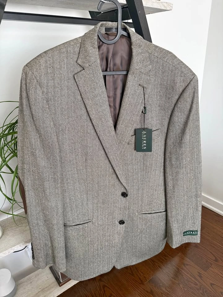 BRAND NEW Vintage Lauren Ralph Lauren Wool Blazer