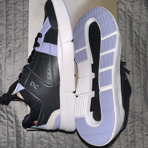 On Cloud The Roger Clubhouse Black Lavender Sneakers 6.5 - photo 5