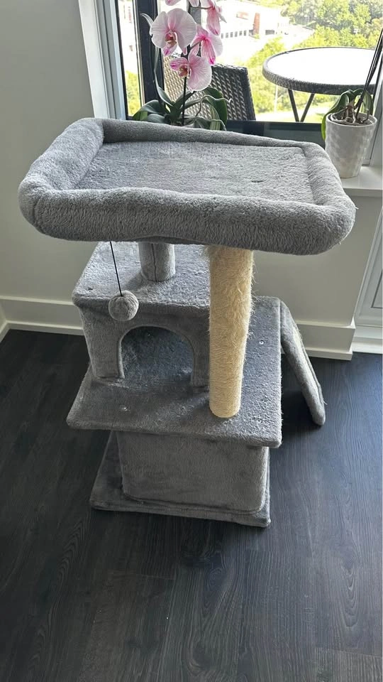Grey Multi-Level Cat Tree - photo 2