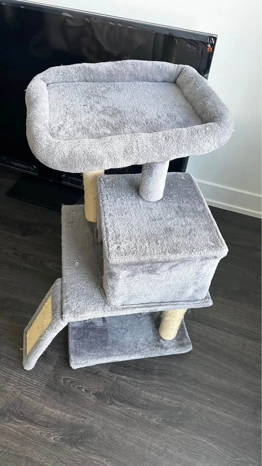 Grey Multi-Level Cat Tree - photo 3