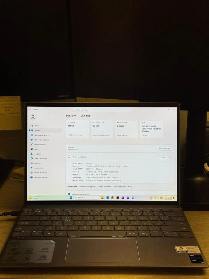 Dell Inspiron 13 Laptop – Excellent Condition - photo 3