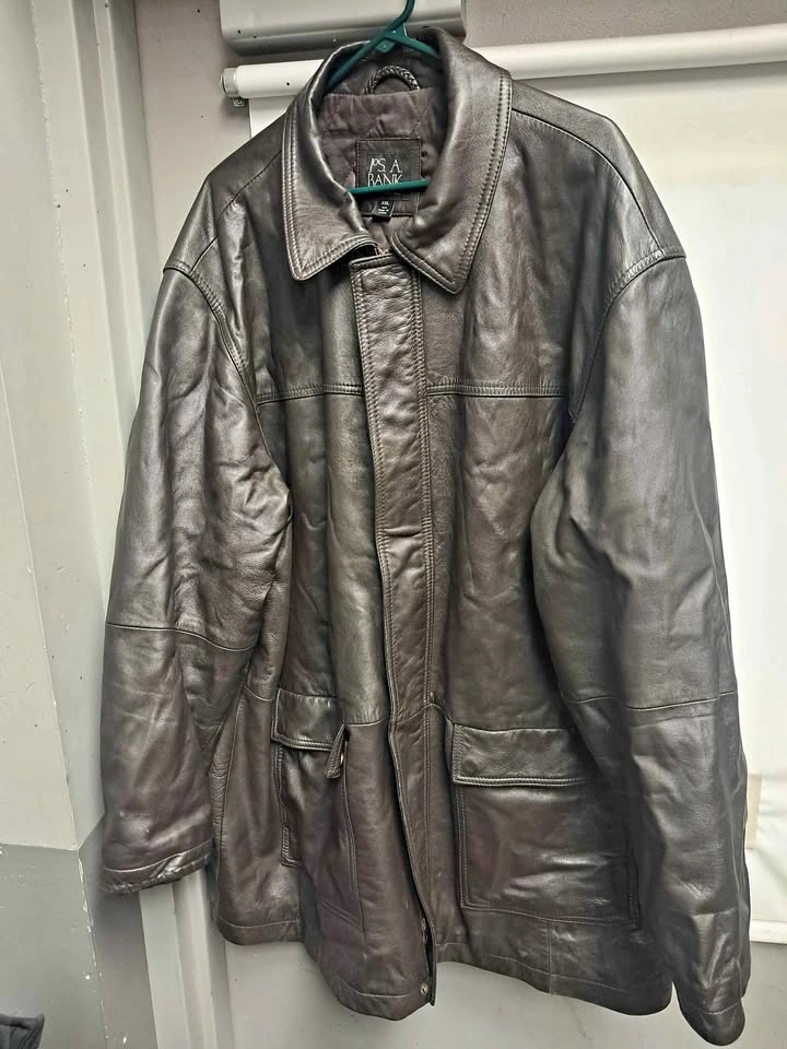 men's leather jacket
