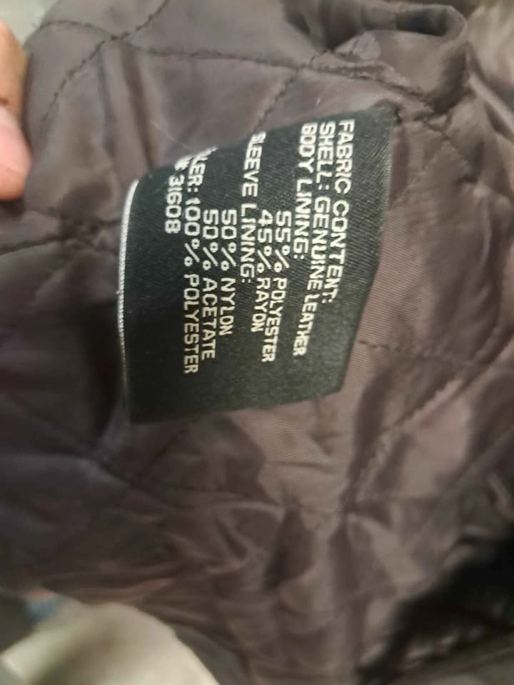men's leather jacket - photo 4