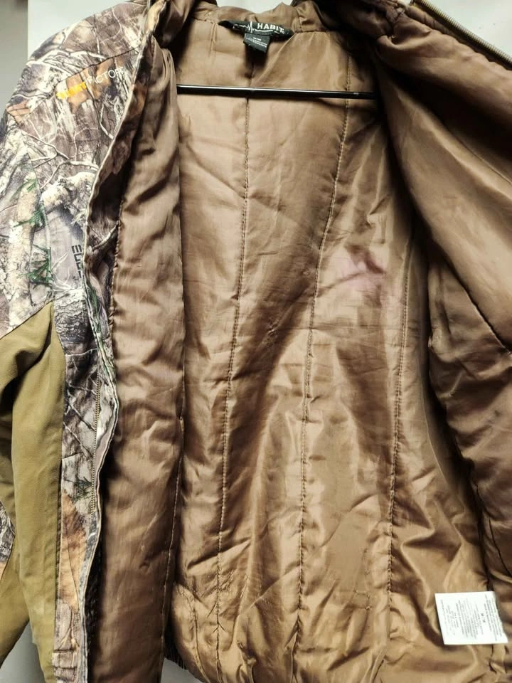 Camo hooded hunting jacket - photo 5