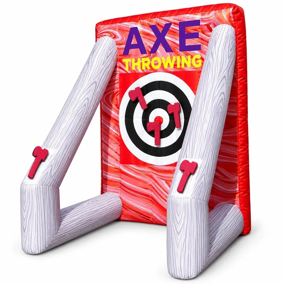 Inflatable Axe Throwing Game Rental - photo 2