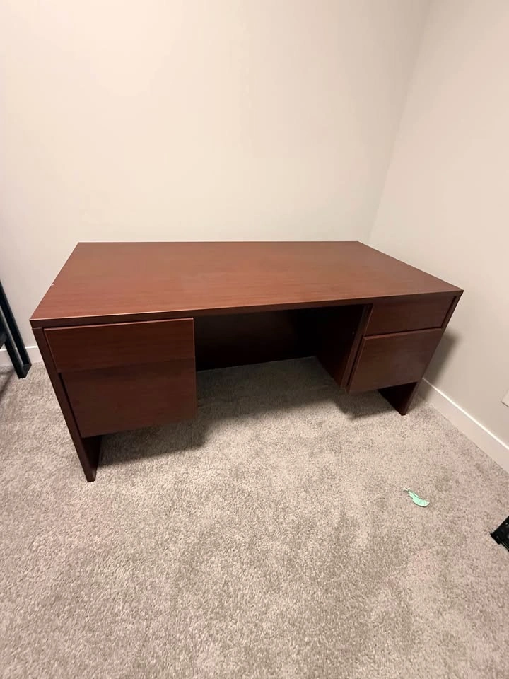Large Wooden Executive Desk/ Office table