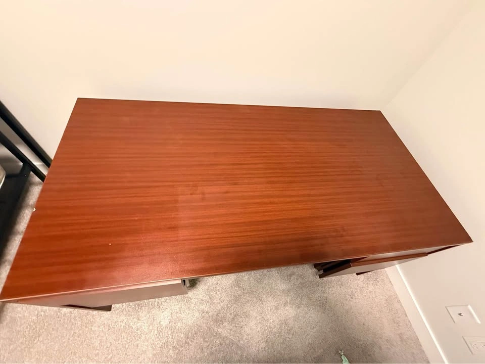 Large Wooden Executive Desk/ Office table - photo 2