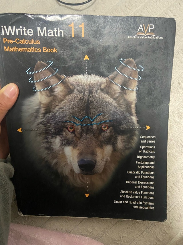 Absolute Value Publications iWrite Math 11 20-1 Alberta Course