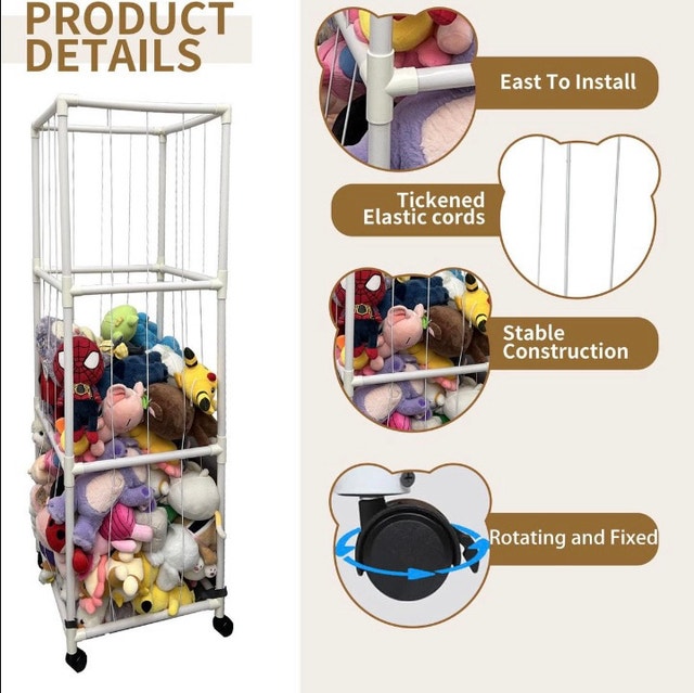 Stuffed Animal Storage Organizer - photo 3