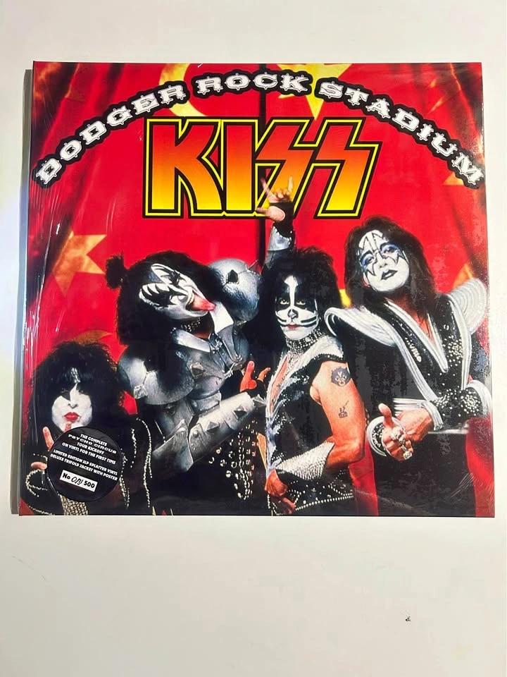 KISS Dodger Rock Stadium 3LP Psycho Circus Limited Edition