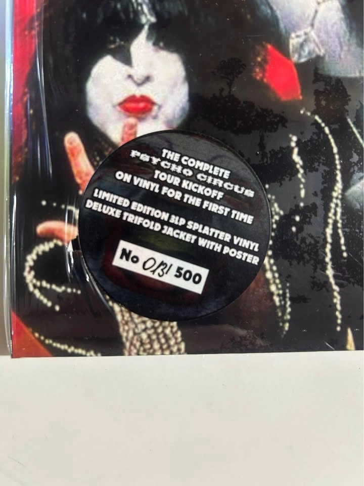KISS Dodger Rock Stadium 3LP Psycho Circus Limited Edition - photo 2