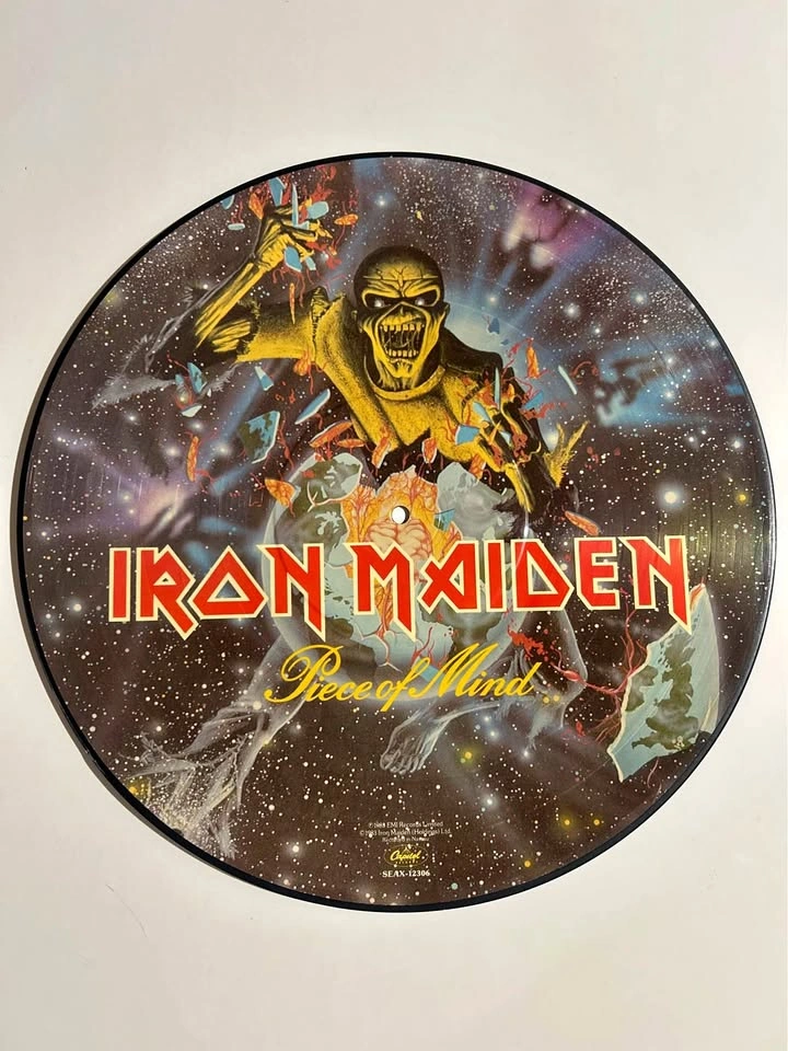 Iron Maiden picture disc 12 inch NEW MINT