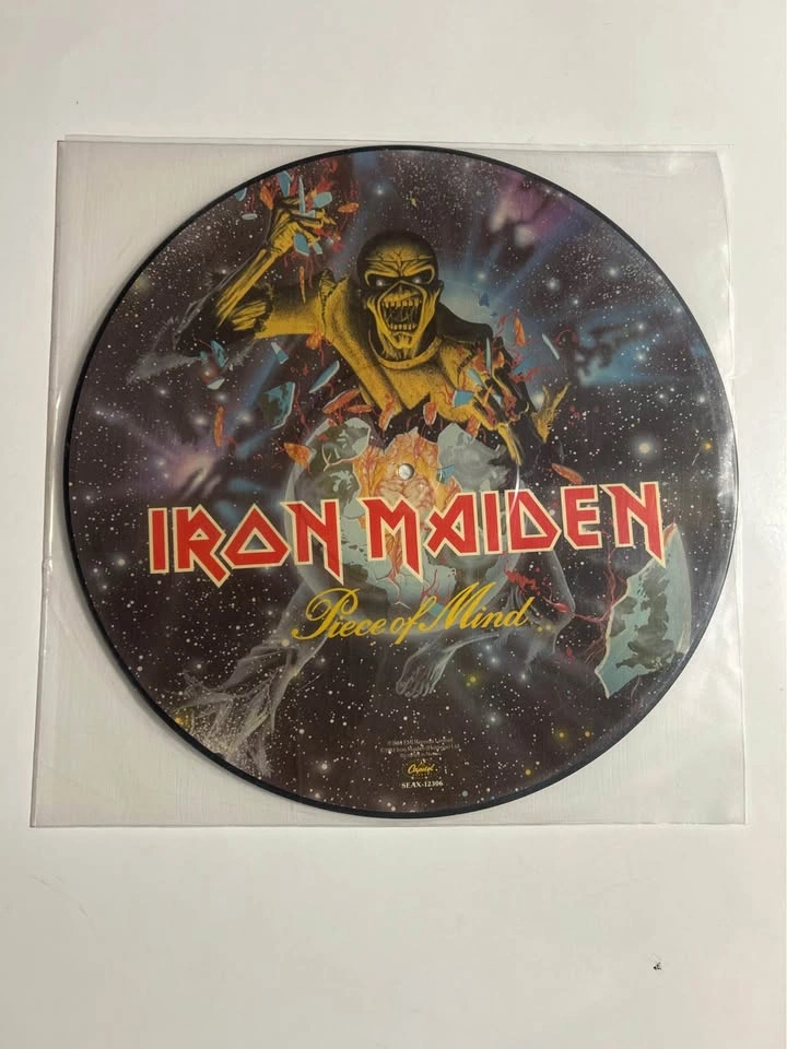 Iron Maiden picture disc 12 inch NEW MINT - photo 3