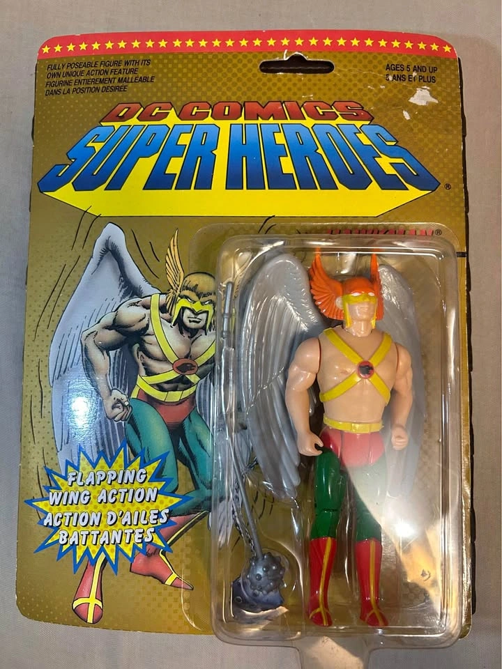 1990 Toy Biz DC Comics Super Heroes Hawkman Figure