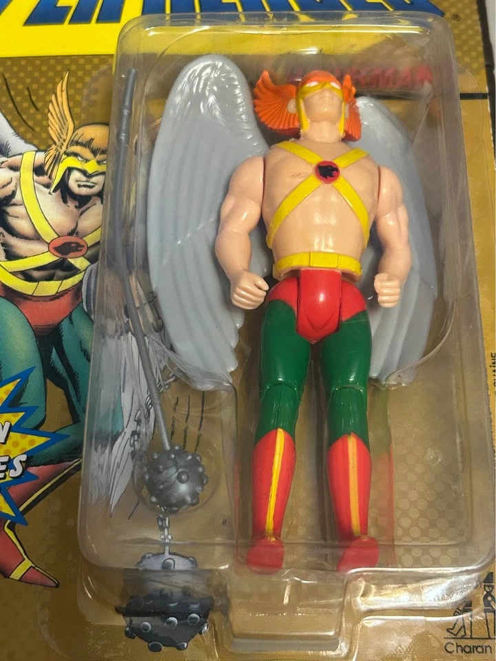 1990 Toy Biz DC Comics Super Heroes Hawkman Figure - photo 4