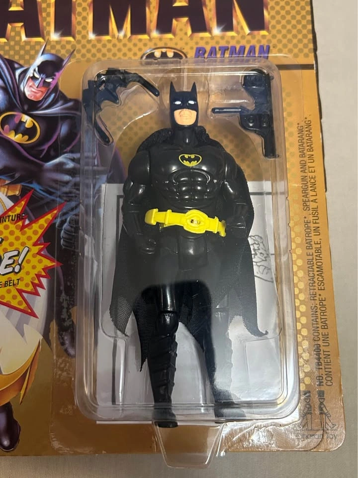Vintage 1989 ToyBiz BATMAN Bat Rope Belt Action Figure - photo 3