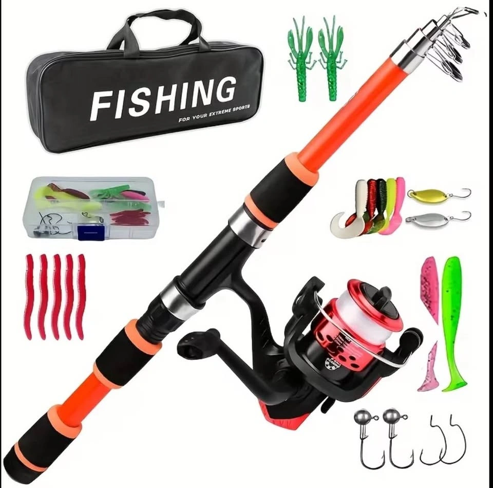 Telescopic Fishing Rod set NEW - photo 5