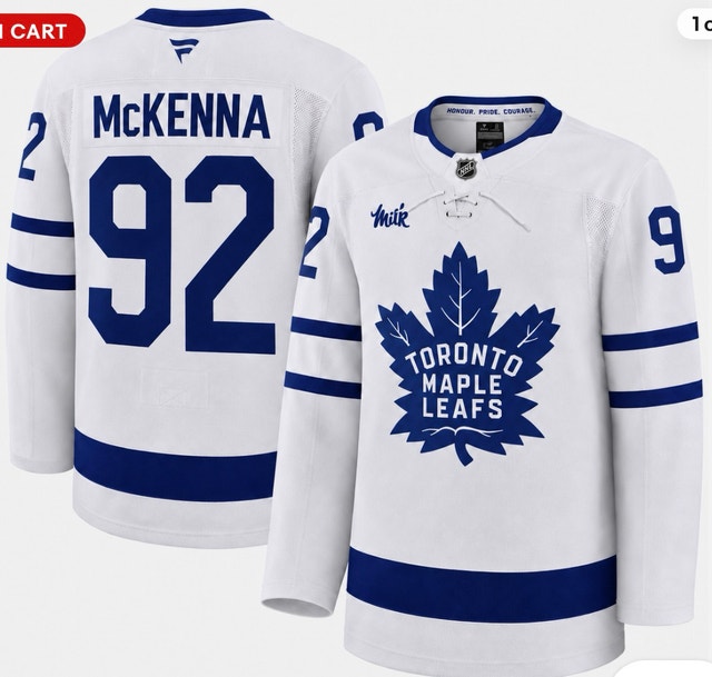 Toronto Maple Leafs Fanatics Jerseys - New with Tags