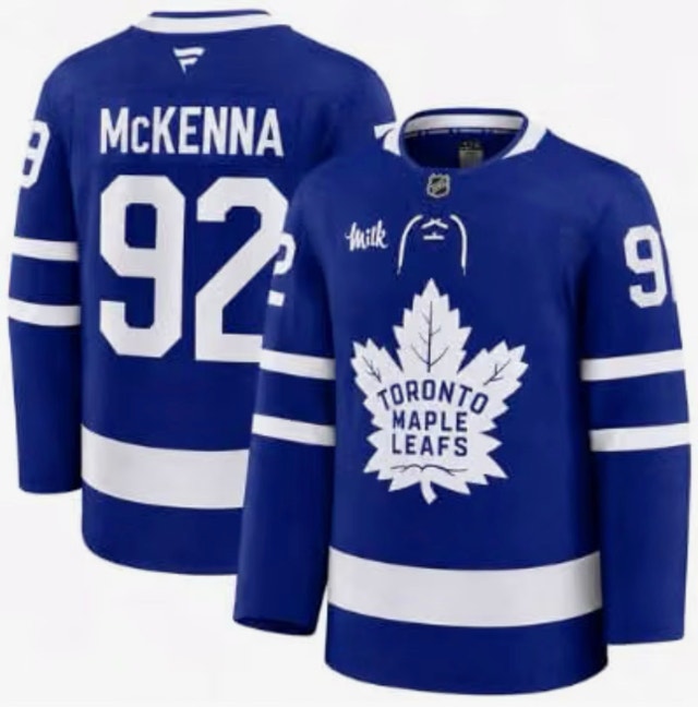 Fanatics Toronto Maple Leafs McKenna Jersey- New w/tags&MILK