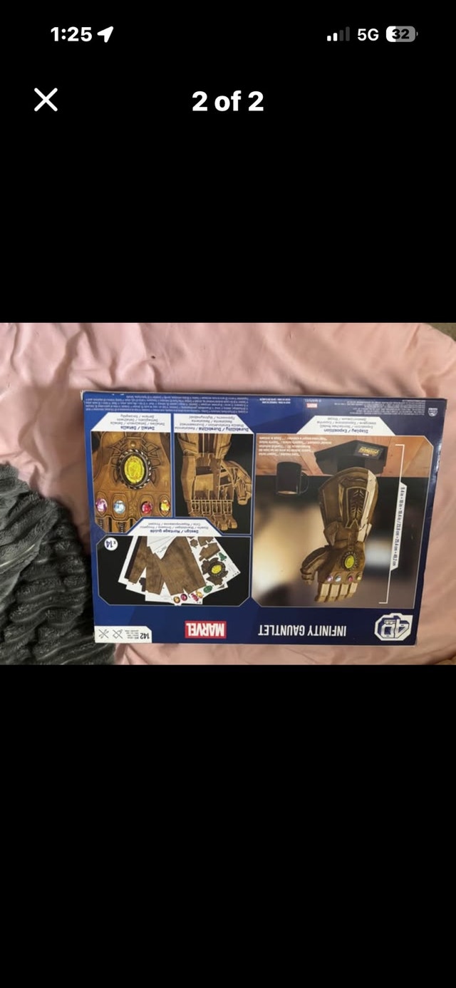 Marvel Infinity Gauntlet 4D Build Model Kit – Brand New! - photo 2